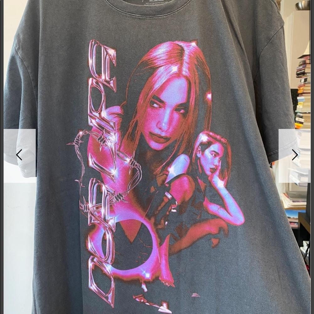 ISO: Dua Lipa future nostalgia tour shirt